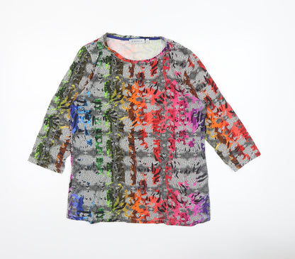 Womens UK Size M Bicalla Multicoloured Tunic Blouse