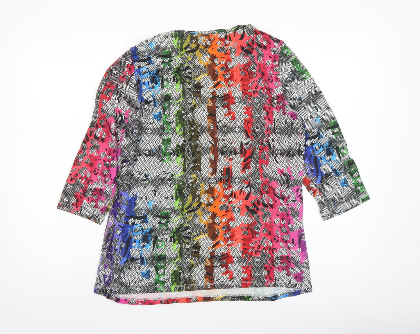 Womens UK Size M Bicalla Multicoloured Tunic Blouse