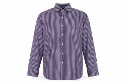 Mens UK Collar Size 44 Eterna Smart Purple  Dress Shirt