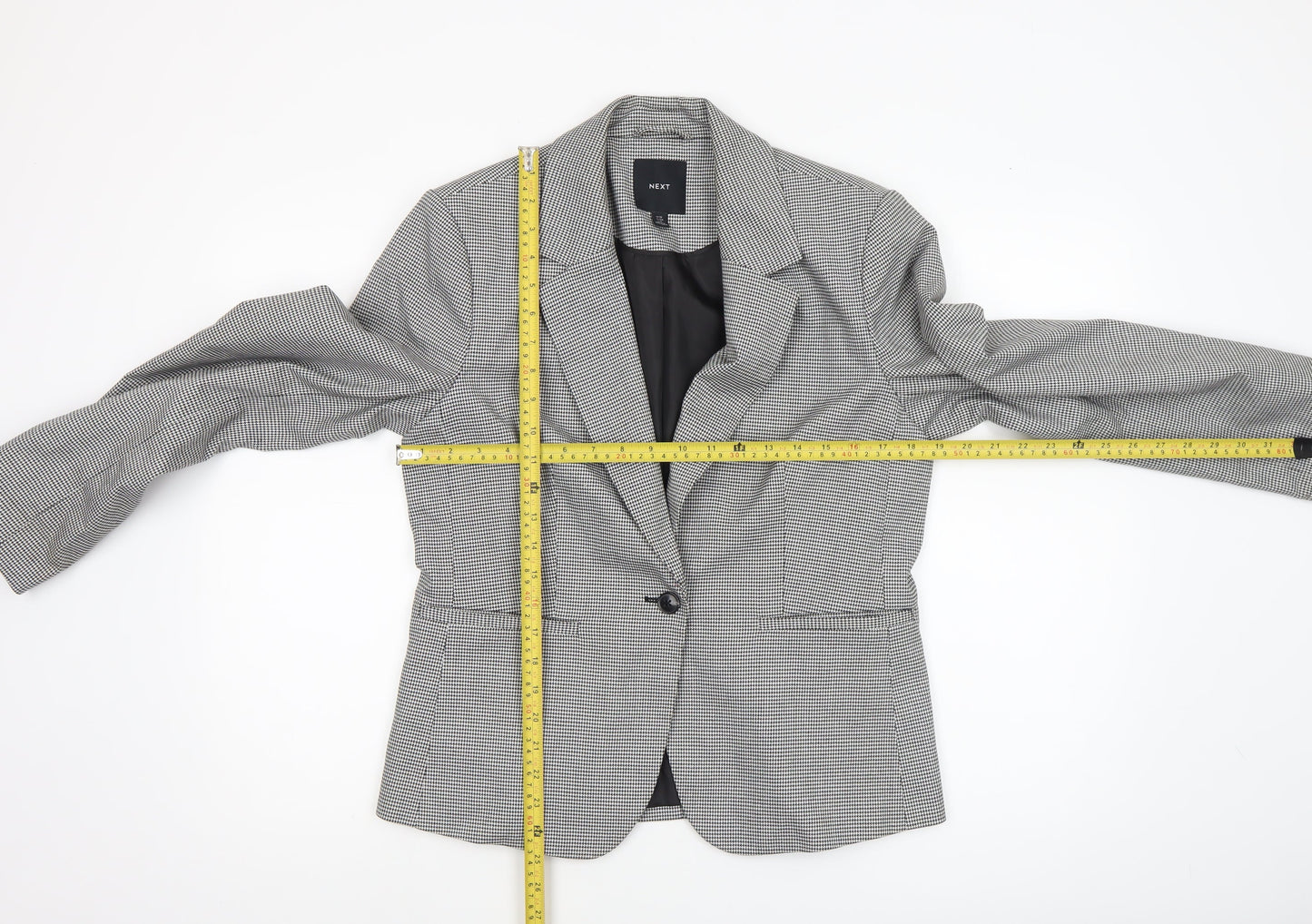 Womens UK Size 12 NEXT Regular Grey Blazer