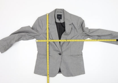 Womens UK Size 12 NEXT Regular Grey Blazer