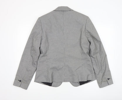 Womens UK Size 12 NEXT Regular Grey Blazer