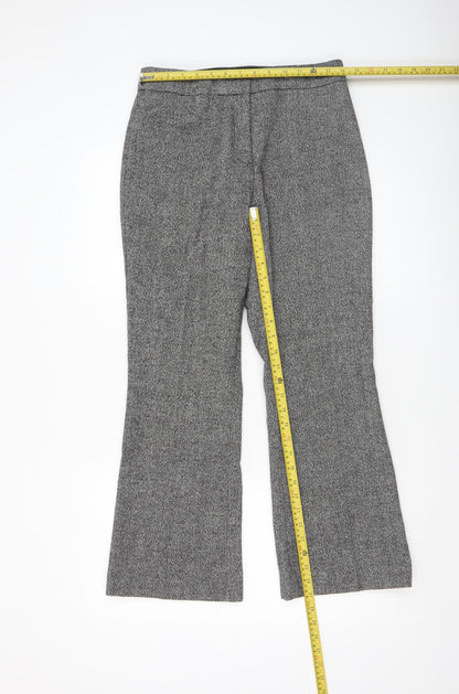 Womens UK Size 8 H&M Slim Fit Business Formal Workwear Grey Trousers