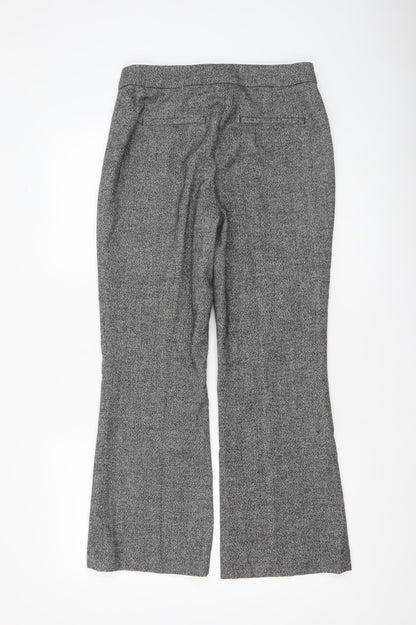 Womens UK Size 8 H&M Slim Fit Business Formal Workwear Grey Trousers