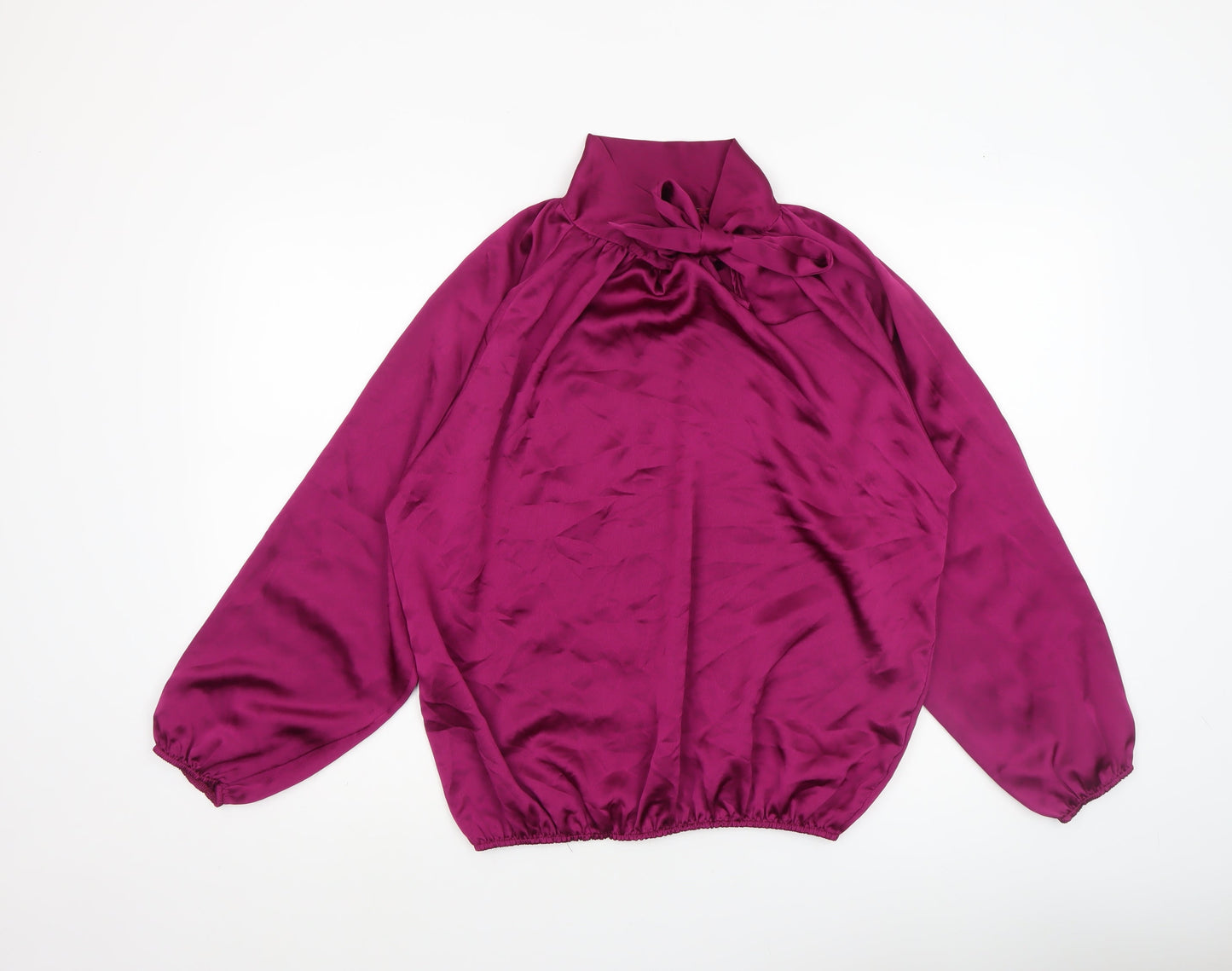 Womens UK Size S Pala D’Oro Purple Tunic Blouse