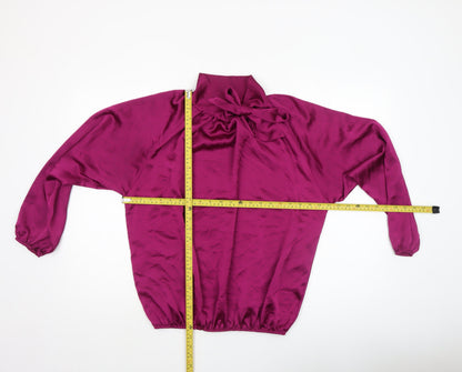 Womens UK Size S Pala D’Oro Purple Tunic Blouse