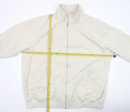 Womens UK Size 22 ASOS Beige Bomber Jacket