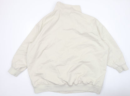 Womens UK Size 22 ASOS Beige Bomber Jacket