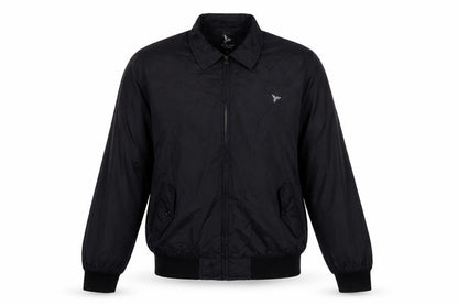 Mens UK Size L Henleys Black Bomber Jacket