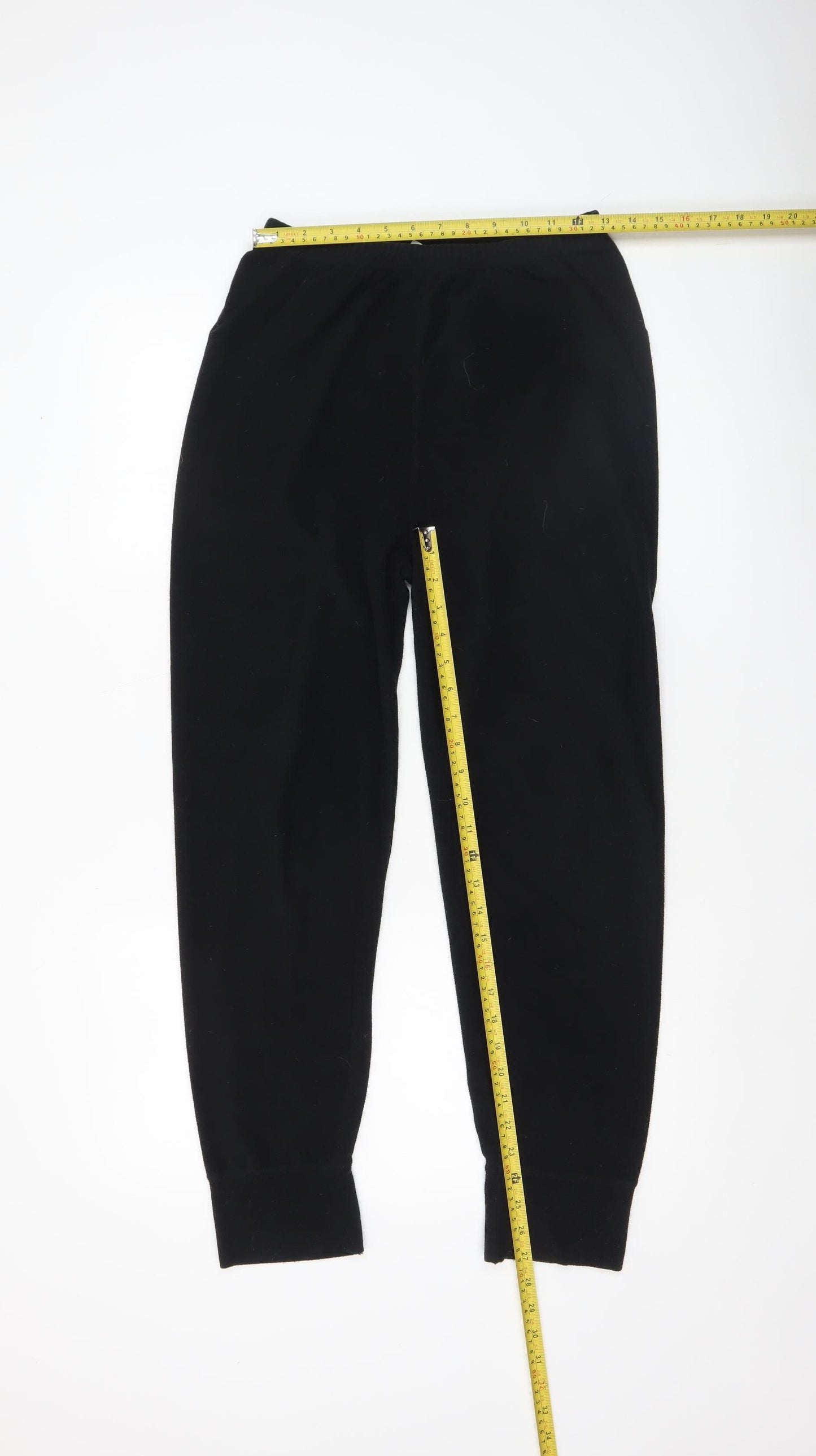 Mens UK Size S Trespass Regular Fit Jogger Black Trousers