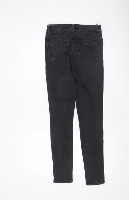 Womens UK Size 8 Karen Millen Slim Fit Skinny Black Jeans