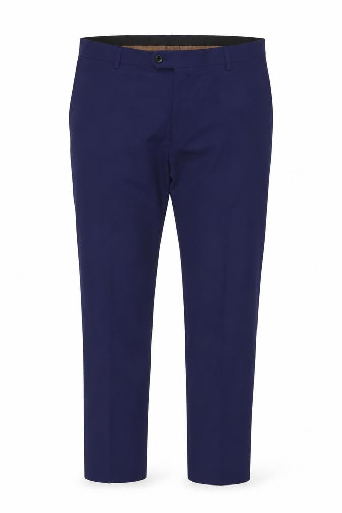 Mens UK Size L NEXT Regular Fit Dress Pants Blue Trousers
