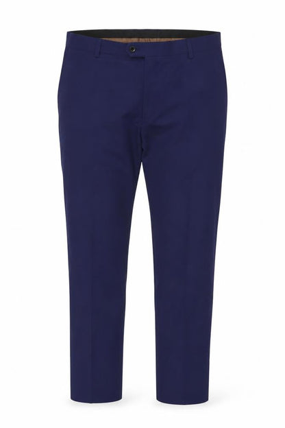 Mens UK Size L NEXT Regular Fit Dress Pants Blue Trousers