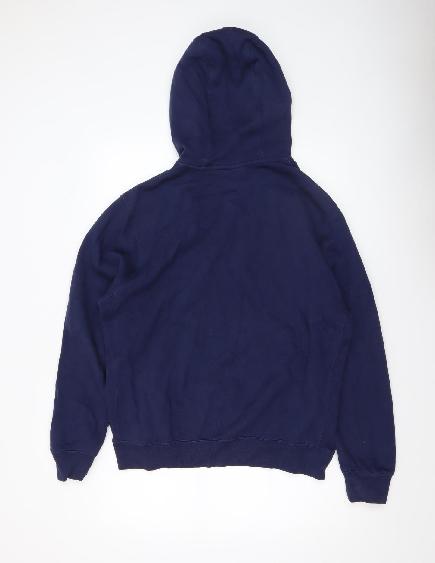 Mens UK Size M Nike Blue Pullover Hoodie
