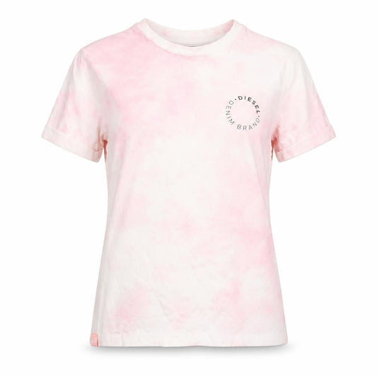 Womens UK Size XS Diesel Pink Basic T-Shirt