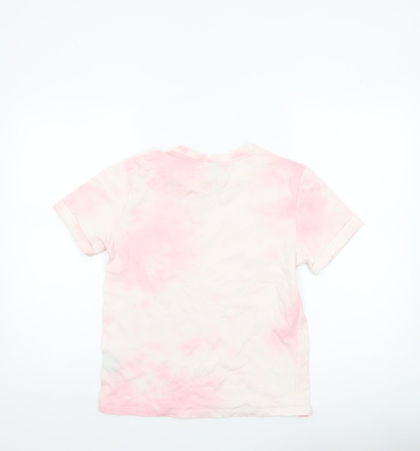 Womens UK Size XS Diesel Pink Basic T-Shirt