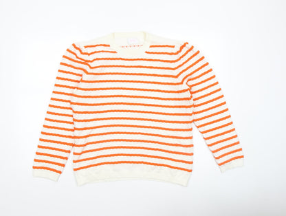 Womens UK Size 16 Savida Orange Pullover Jumper