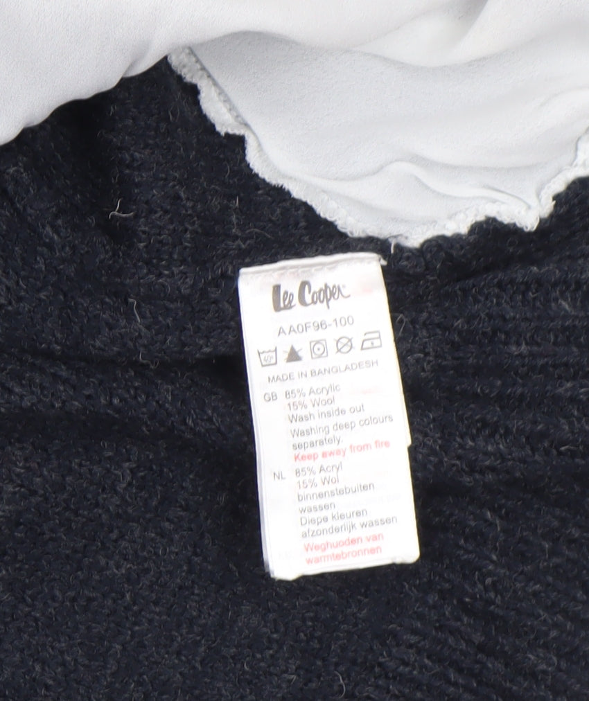 Womens UK Size 12 Lee Cooper Blue Pullover Jumper