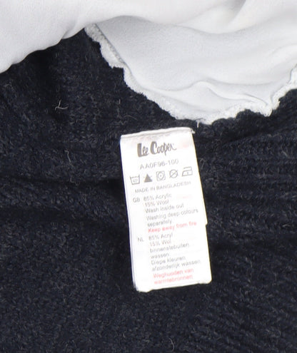 Womens UK Size 12 Lee Cooper Blue Pullover Jumper