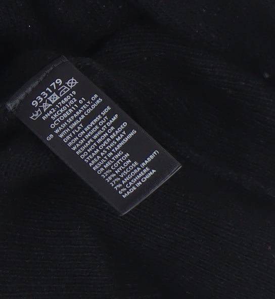 Womens UK Size S Monsoon Black Pullover Jumper