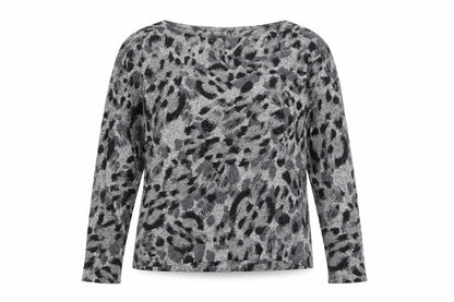 Womens UK Size 14 Principles Grey Basic Blouse
