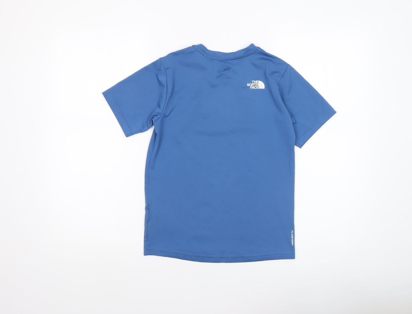 The North Face Boys Blue Short Sleeve Polyester Active T-Shirt Size 10