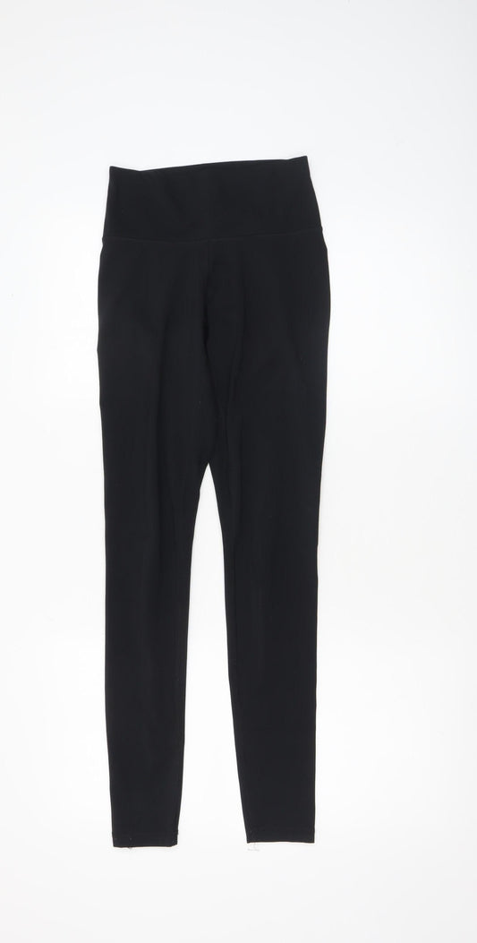 Womens UK Size XS adidas Slim Fit Leggings Black Leggings