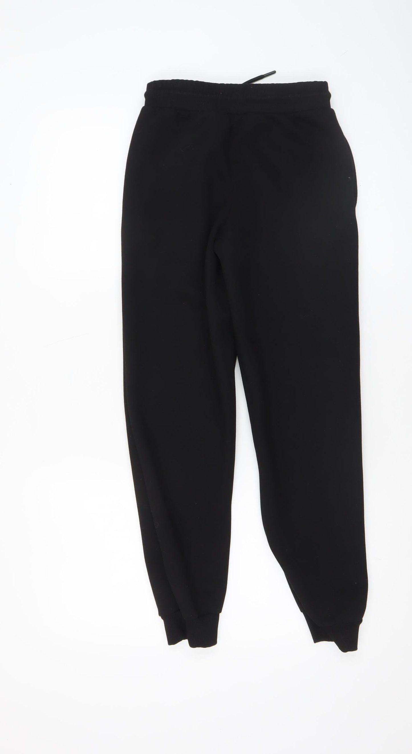 Boys UK Size 11-12 Years NBA Regular Fit Jogger Black Trousers