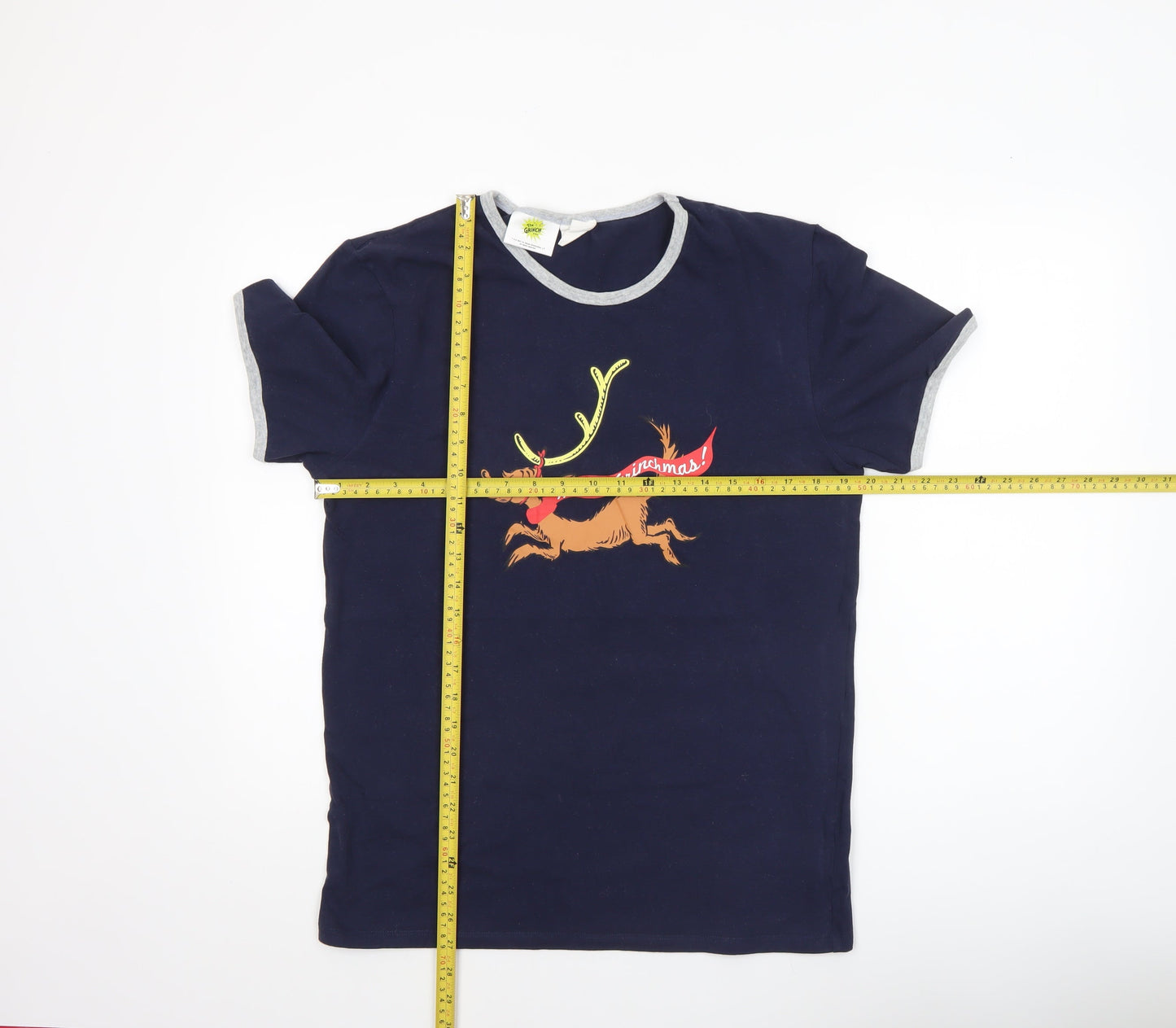 Mens UK Size S Cotton On Blue  T-Shirt