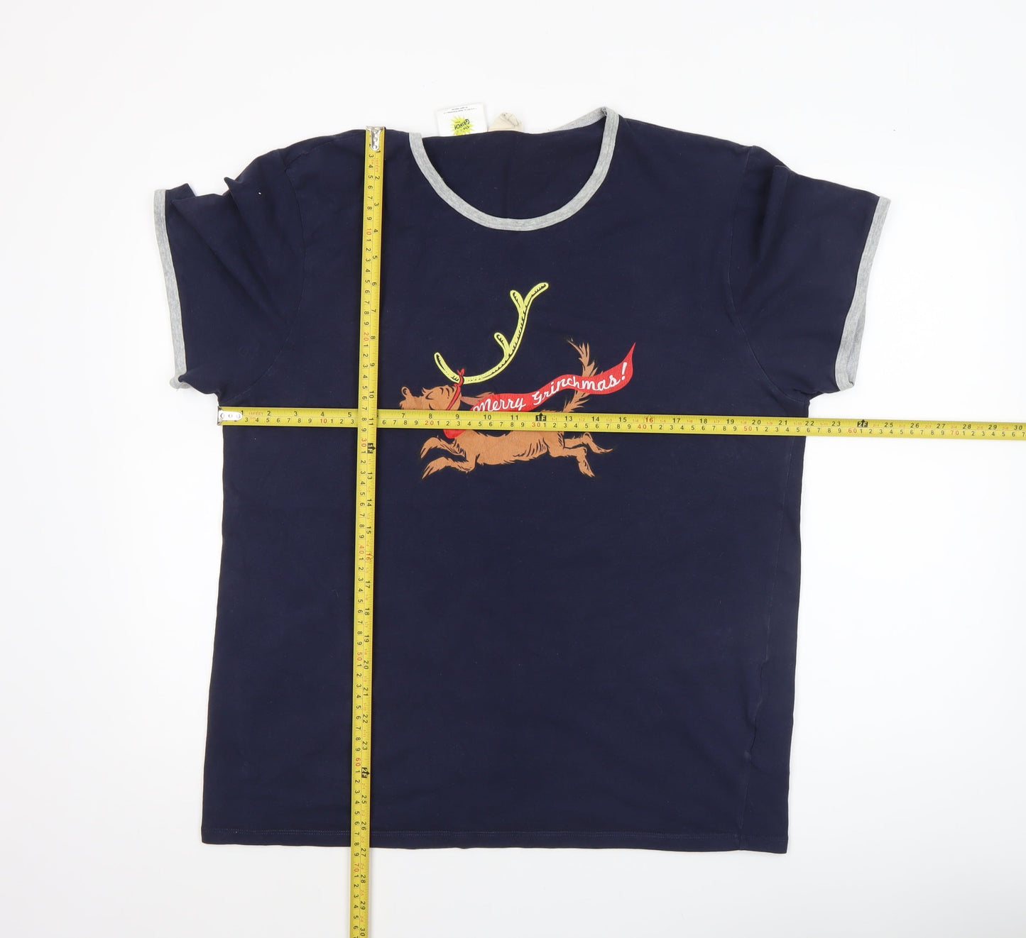 Mens UK Size L Cotton On Blue  T-Shirt
