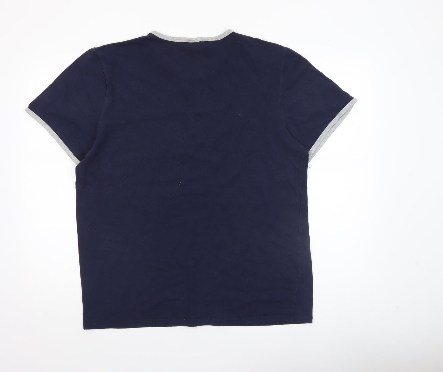 Mens UK Size L Cotton On Blue  T-Shirt