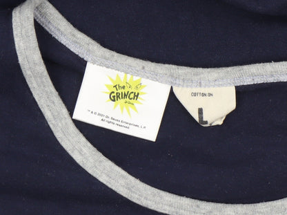 Mens UK Size L Cotton On Blue  T-Shirt