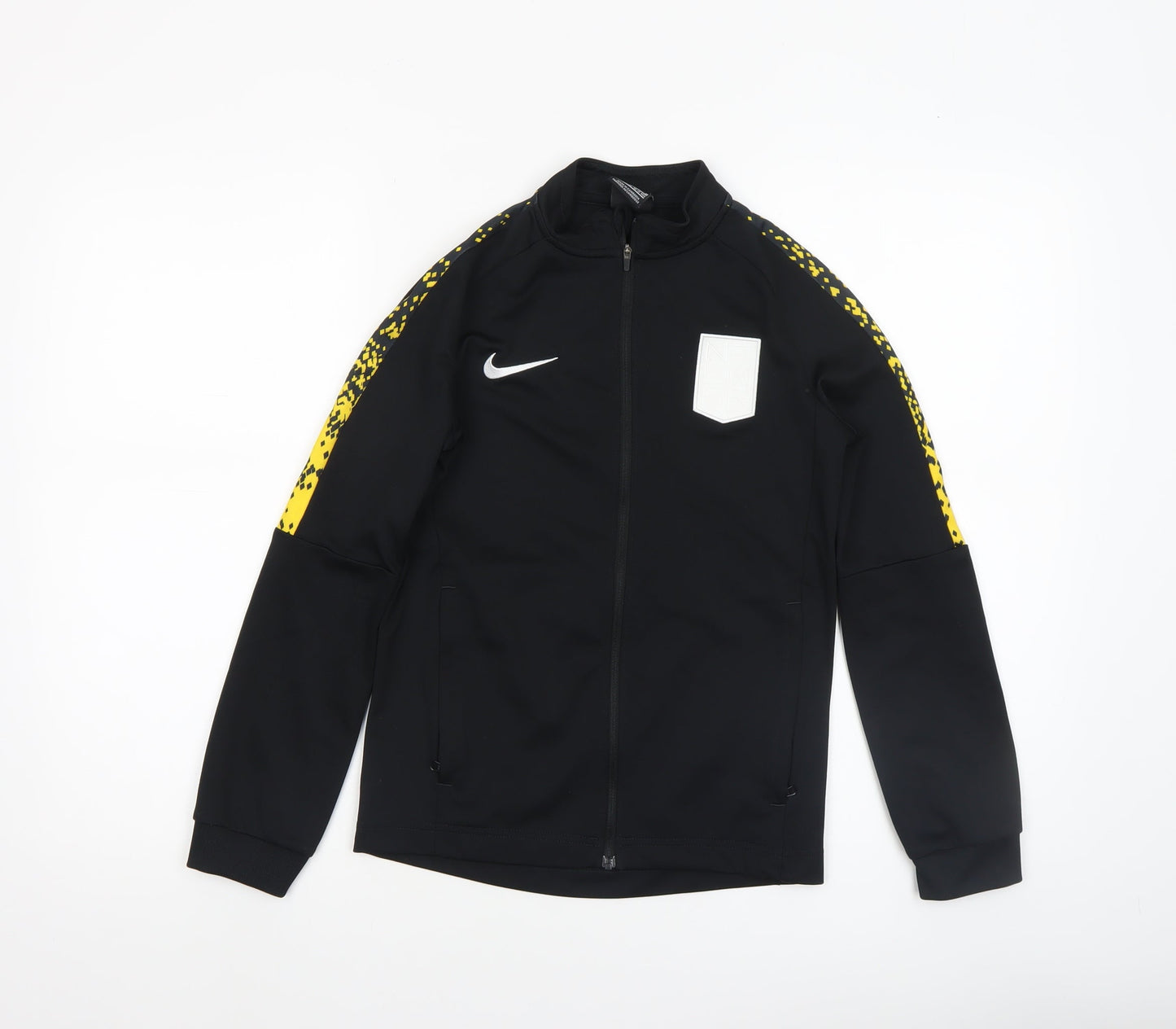 Boys UK Size 10-12 Years Nike Black Track Jacket