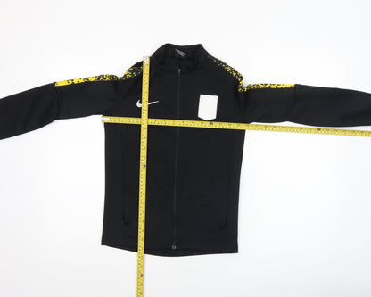 Boys UK Size 10-12 Years Nike Black Track Jacket