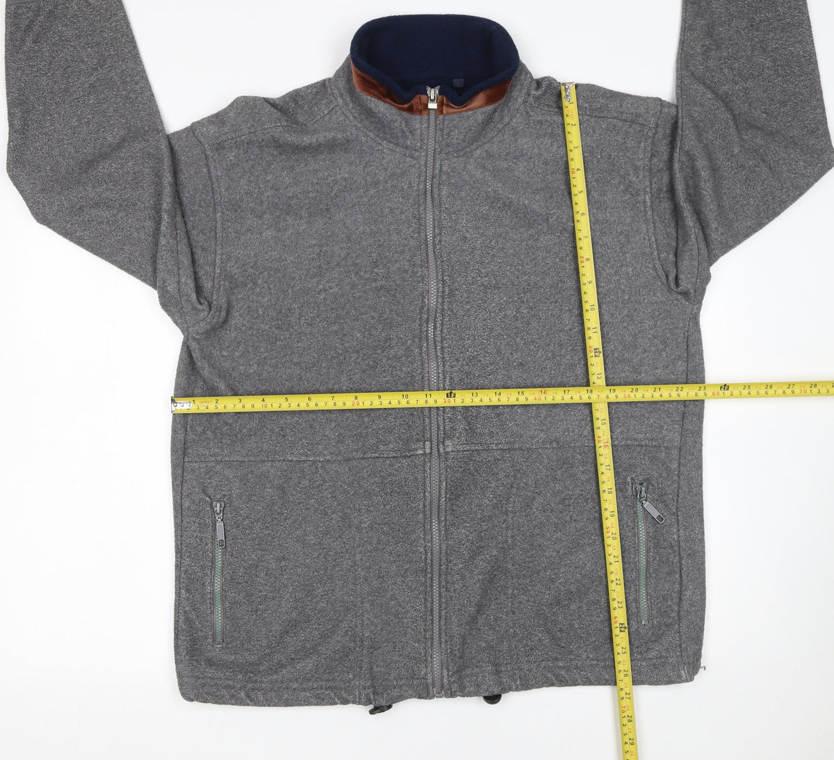 Mens UK Size S Sabrina Grey Basic Jacket