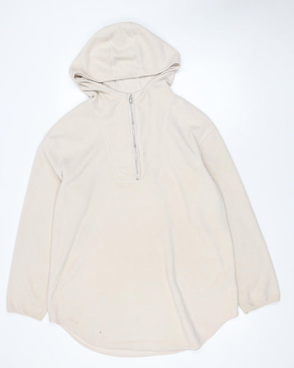 Womens UK Size S H&M Beige Pullover Sweatshirt