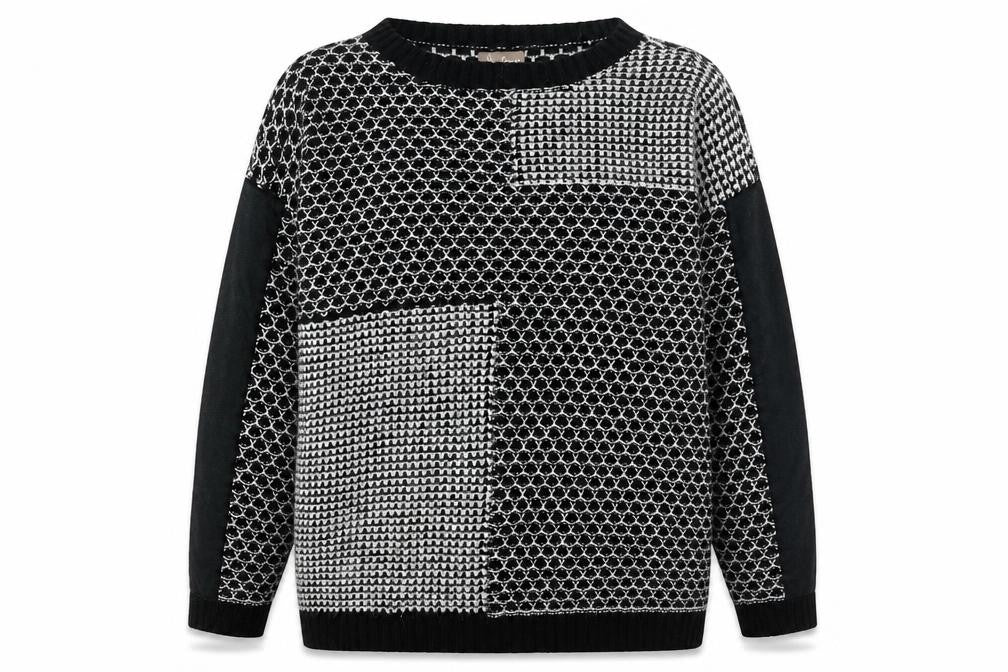 Womens UK Size 14 Soon Black Pullover Jumper