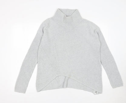 Womens UK Size 12 Oui Grey Pullover Jumper