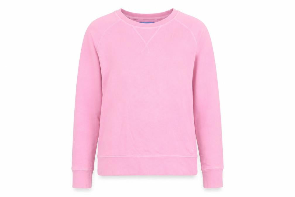 Womens UK Size 10 Crew Clothing Company Pink Pullover Sweatshirt