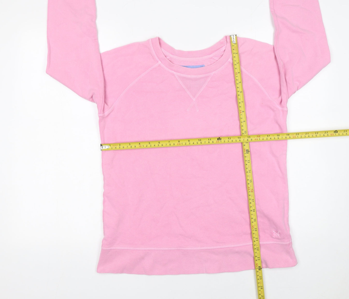 Womens UK Size 10 Crew Clothing Company Pink Pullover Sweatshirt