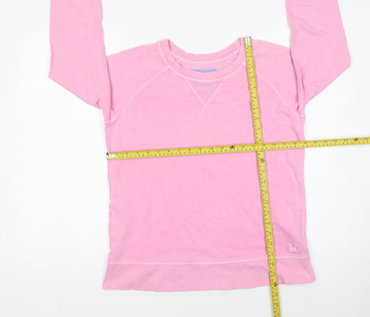 Womens UK Size 10 Crew Clothing Company Pink Pullover Sweatshirt