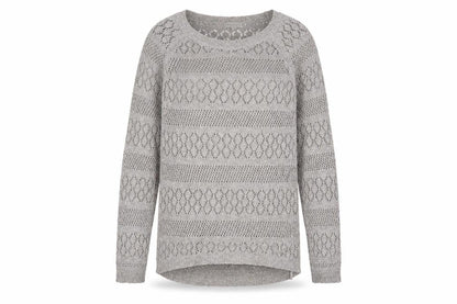 Womens UK Size S Monsoon Grey Pullover Jumper