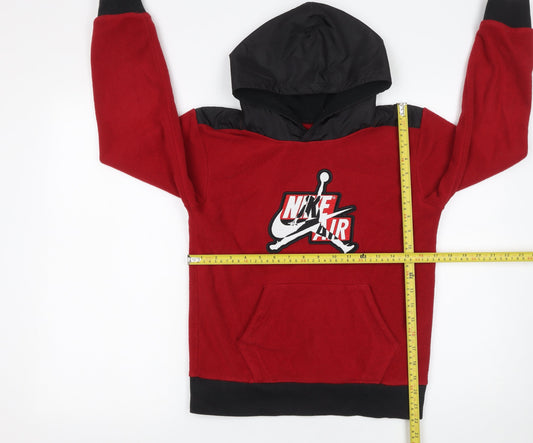 Boys UK Size 10-12 Years Nike Red Pullover Hoodie