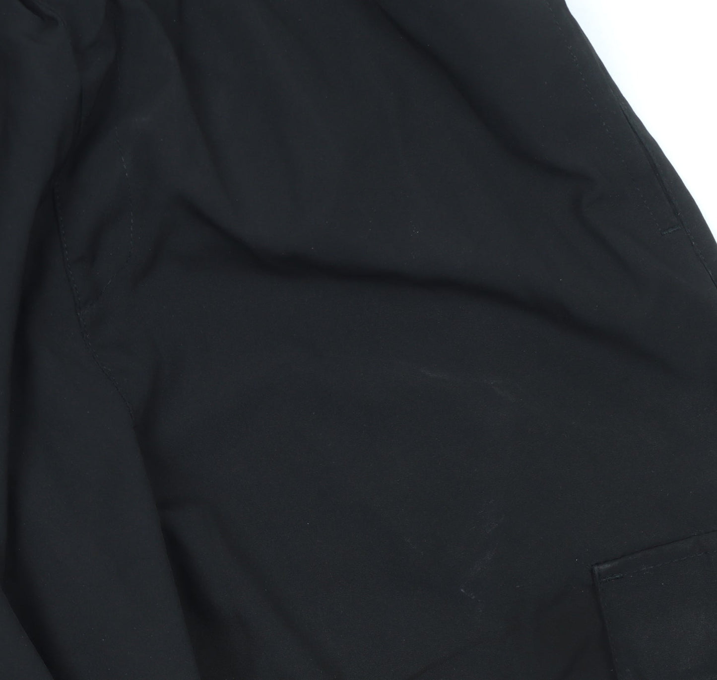 Boys UK Size 14 Years McKenzie Regular Fit Cargo Black Trousers