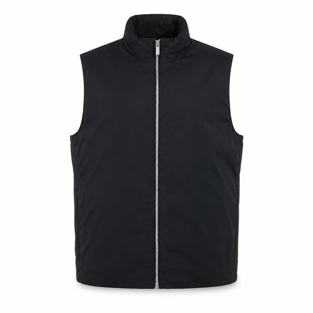 ESPRIT Men's Black M Padded Bodywarmer Waistcoat Full Zip