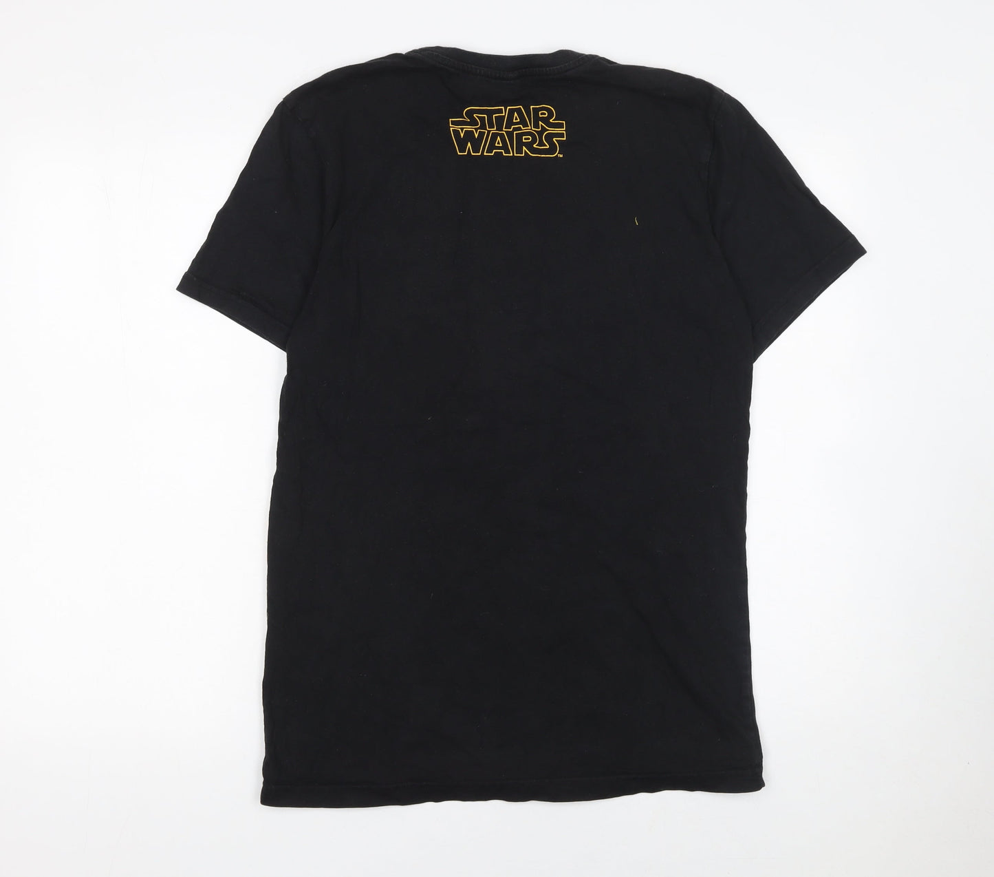 Mens UK Size S Star Wars Black  T-Shirt