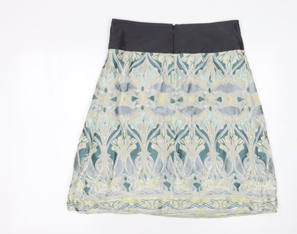 Womens UK Size 10 CCDK Copenhagen A-Line Satin Skirt