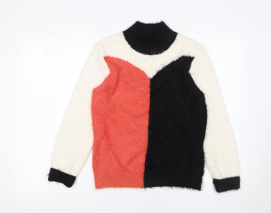 Womens UK Size S Klass Multicoloured Pullover Jumper