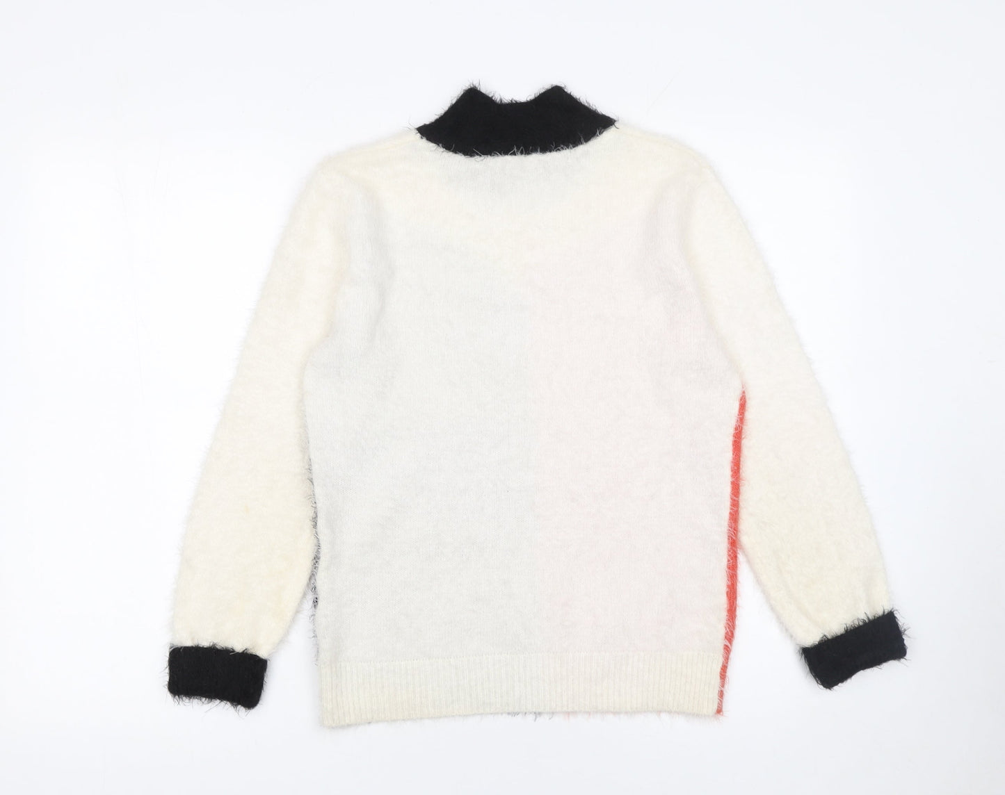Womens UK Size S Klass Multicoloured Pullover Jumper