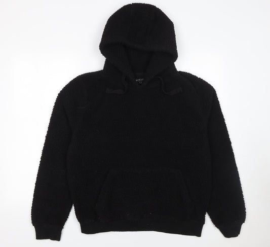 Womens UK Size L Brave Soul Black Pullover Hoodie